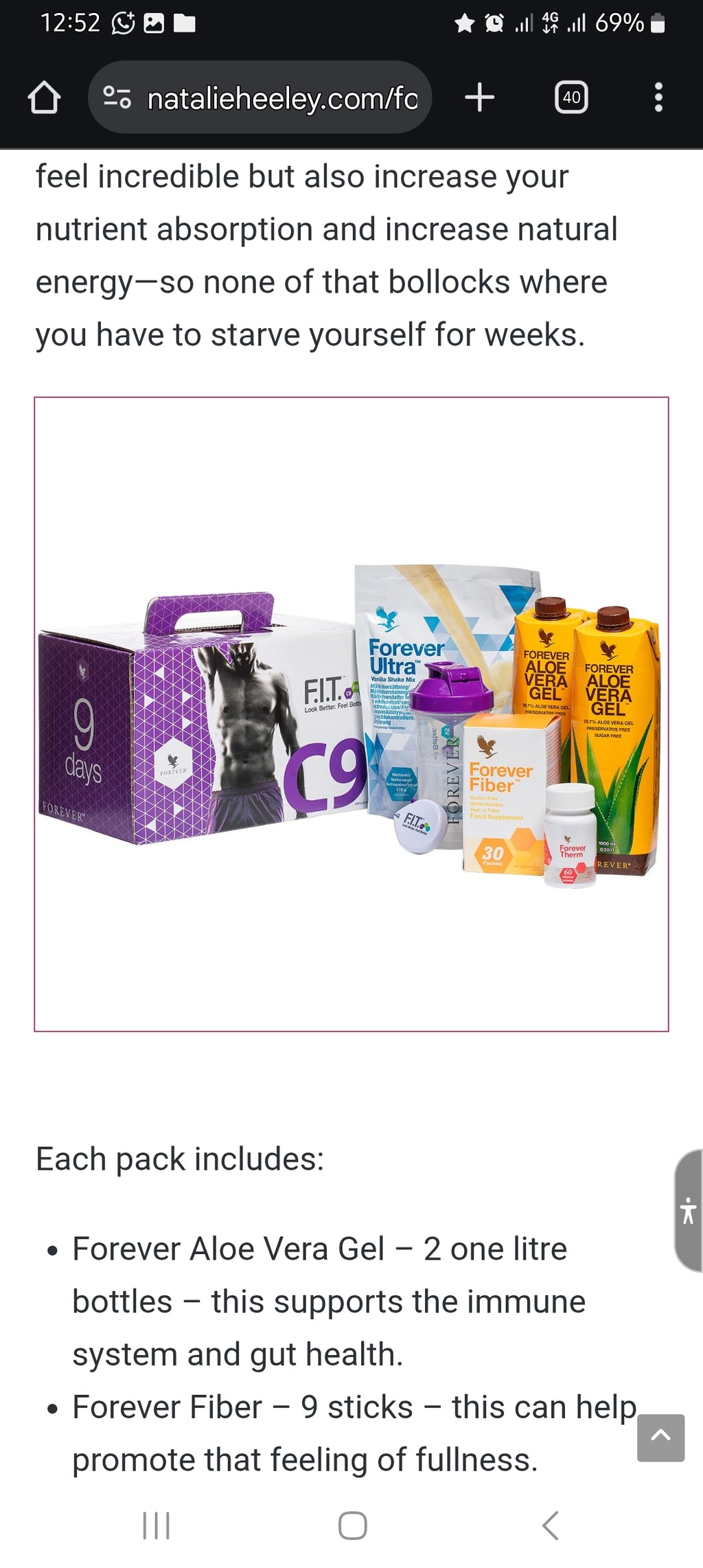 Clean 9 weight loss pack